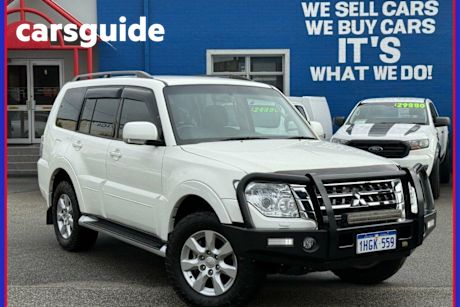 White 2021 Mitsubishi Pajero Wagon GLX (4X4) 7 Seat