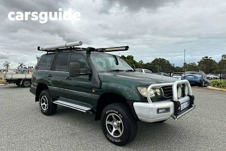 Green 1999 Toyota Landcruiser Wagon GXL (4X4)