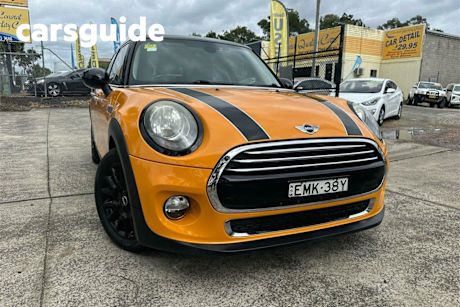 Orange 2016 Mini Cooper Hatchback 5D Hatch