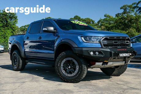 Blue 2020 Ford Ranger Double Cab Pick Up Raptor 2.0 (4X4)