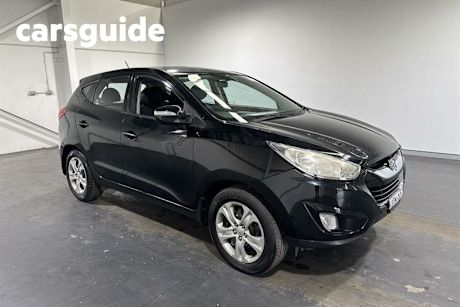 Black 2010 Hyundai IX35 Wagon Active (fwd)