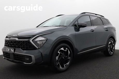 Grey 2022 Kia Sportage Wagon SX+ (fwd)