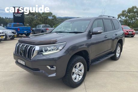 Grey 2018 Toyota Landcruiser Prado Wagon GXL (4X4)