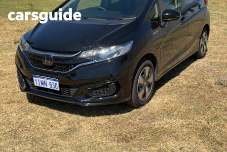 Black 2018 Honda Fit Hatch (HYBRID) GP5
