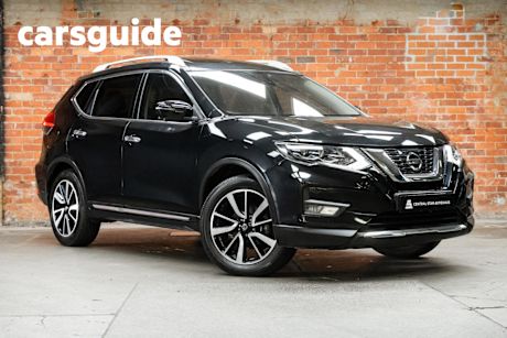 Black 2020 Nissan X-Trail Wagon TI (4X4)