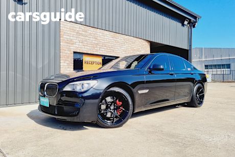 Black 2012 BMW 730D Sedan