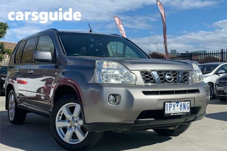 Grey 2010 Nissan X-Trail Wagon ST-L (4X4)
