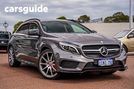 Grey 2014 Mercedes-Benz GLA45 Wagon AMG 4Matic