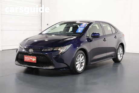 Blue 2022 Toyota Corolla Sedan Ascent Sport