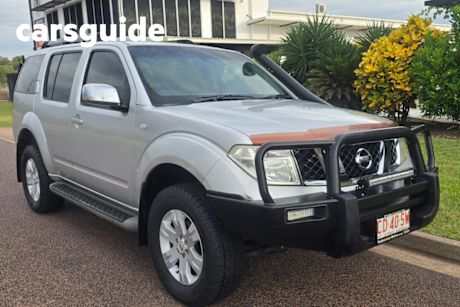 Silver 2007 Nissan Pathfinder Wagon ST-L (4X4)