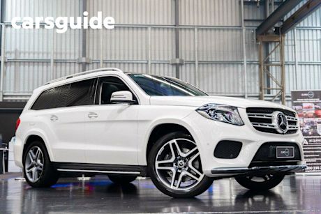 White 2017 Mercedes-Benz GLS350 Wagon D 4Matic