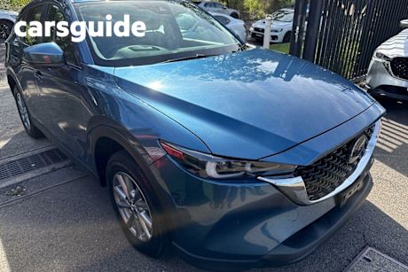 Blue 2023 Mazda CX-5 Wagon Maxx Sport (fwd)