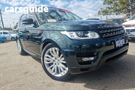 Green 2015 Land Rover Range Rover Wagon SPORT 3.0 SDV6 SE LW
