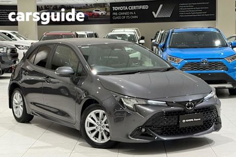 Grey 2024 Toyota Corolla Hatchback SX