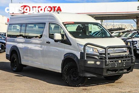 White 2020 Toyota Hiace Commercial Commuter
