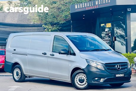 Silver 2016 Mercedes-Benz Vito Van 114 Bluetec LWB