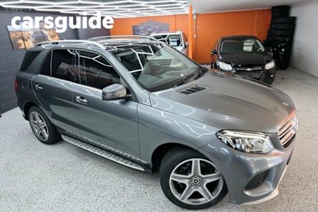 Grey 2017 Mercedes-Benz GLE-Class Wagon GLE250 D W166