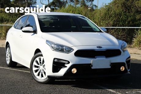 White 2020 Kia Cerato Hatchback S