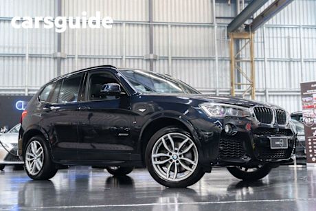 Black 2016 BMW X3 Wagon Xdrive 20I
