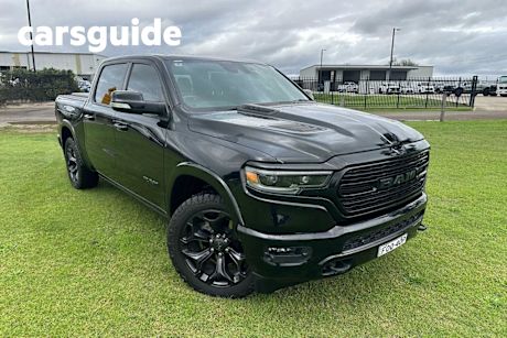 Black 2022 Ram 1500 Crew Cab Utility Limited Rambox (hybrid)