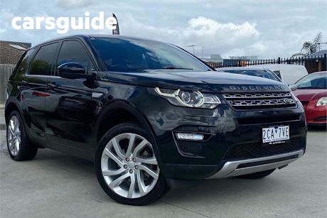 Black 2015 Land Rover Discovery Sport Wagon SD4 SE