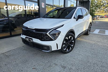 White 2021 Kia Sportage Wagon GT-Line (awd)