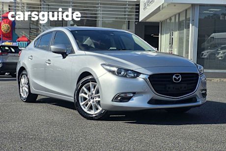 Silver 2019 Mazda 3 Sedan Maxx Sport (5YR)
