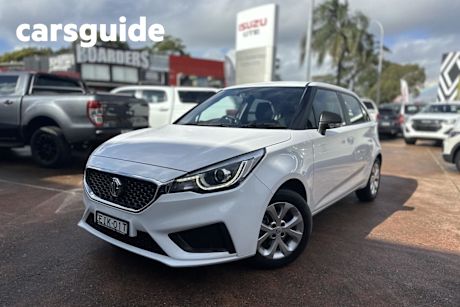 White 2020 MG MG3 Auto Hatchback Core