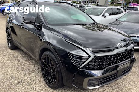 Black 2022 Kia Sportage Wagon GT-Line (awd)