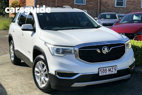 White 2019 Holden Acadia Wagon LT (2WD)
