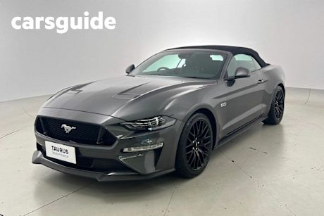 Grey 2019 Ford Mustang Convertible GT 5.0 V8