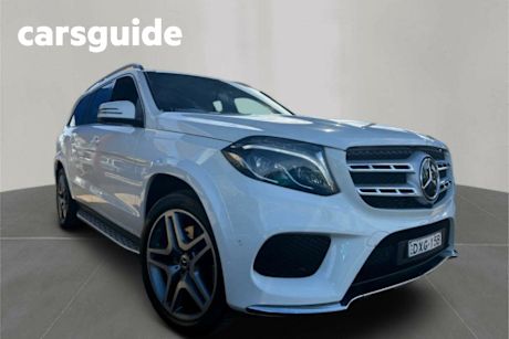 White 2018 Mercedes-Benz GLS350 Wagon D 4Matic