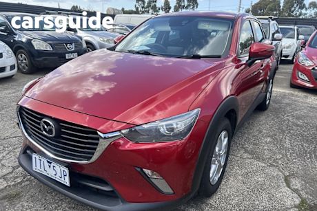 Red 2016 Mazda CX-3 Wagon Maxx (fwd)