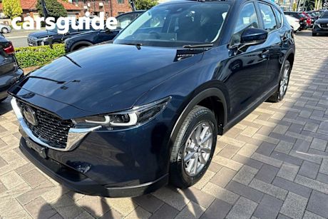 Blue 2023 Mazda CX-5 Wagon Maxx Sport (fwd)