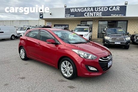 Red 2014 Hyundai I30 Hatchback Trophy