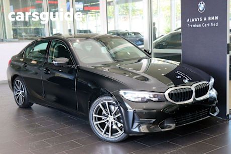 Black 2022 BMW 320I Sedan Sport