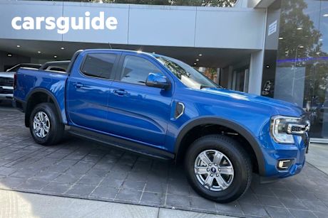 Blue 2024 Ford Ranger Double Cab Pick Up XLT 2.0 (4X4)