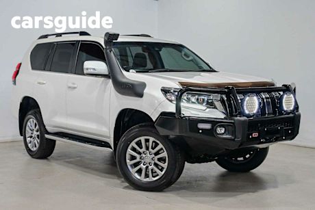 White 2020 Toyota Landcruiser Prado Wagon VX (4X4)