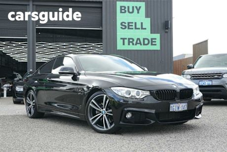 Black 2017 BMW 430I Coupe Sport Line