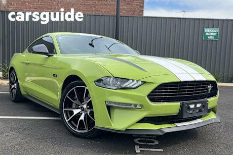Green 2020 Ford Mustang Fastback 2.3 Gtdi