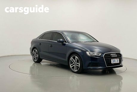 Blue 2019 Audi A3 Sedan 35 Tfsi (1.4 Tfsi)