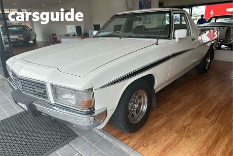 White 1982 Holden WB Ute Tray