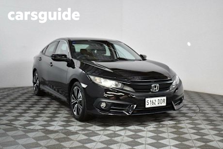 Red 2016 Honda Civic Sedan VTI-L