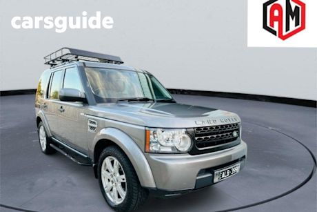 Grey 2010 Land Rover Discovery 4 Wagon 3.0 SDV6 SE