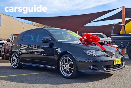 Black 2007 Subaru Impreza Hatchback WRX (awd)