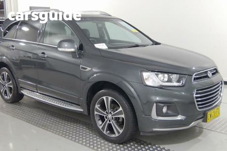 Grey 2018 Holden Captiva Wagon 7 LTZ (awd)
