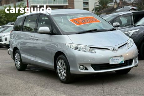 Silver 2017 Toyota Tarago Wagon GLI