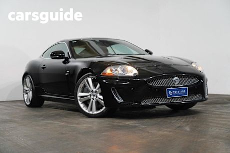 Black 2010 Jaguar XKR Coupe 5.0 SC V8