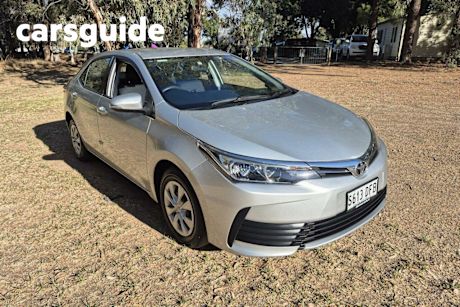 Silver 2017 Toyota Corolla Sedan Ascent
