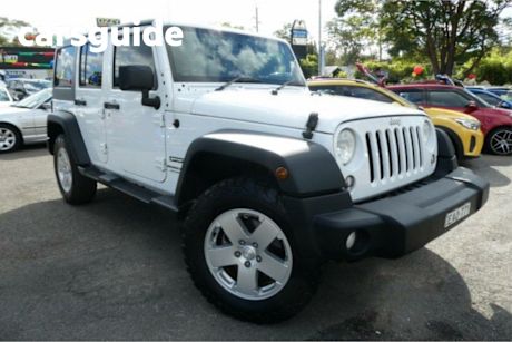 White 2019 Jeep Wrangler Softtop Sport (4X4)